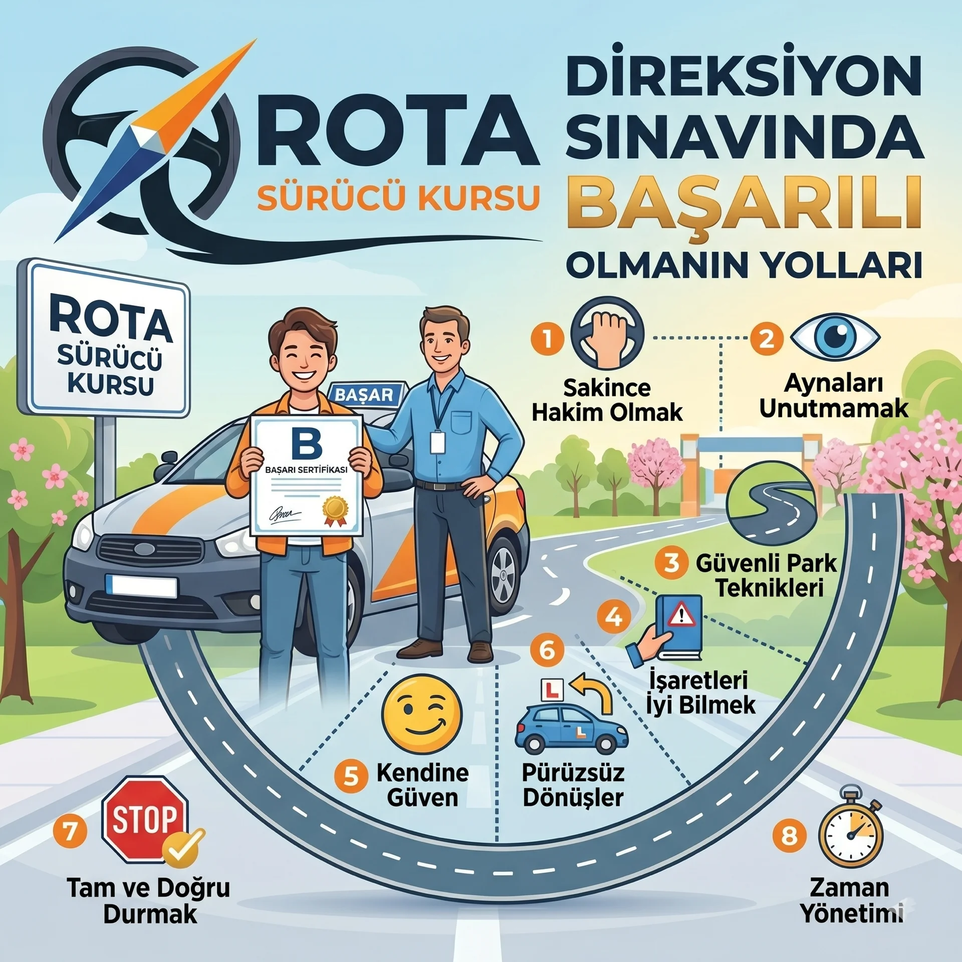 Direksiyon Sınavında Başarılı Olmanın Yolları