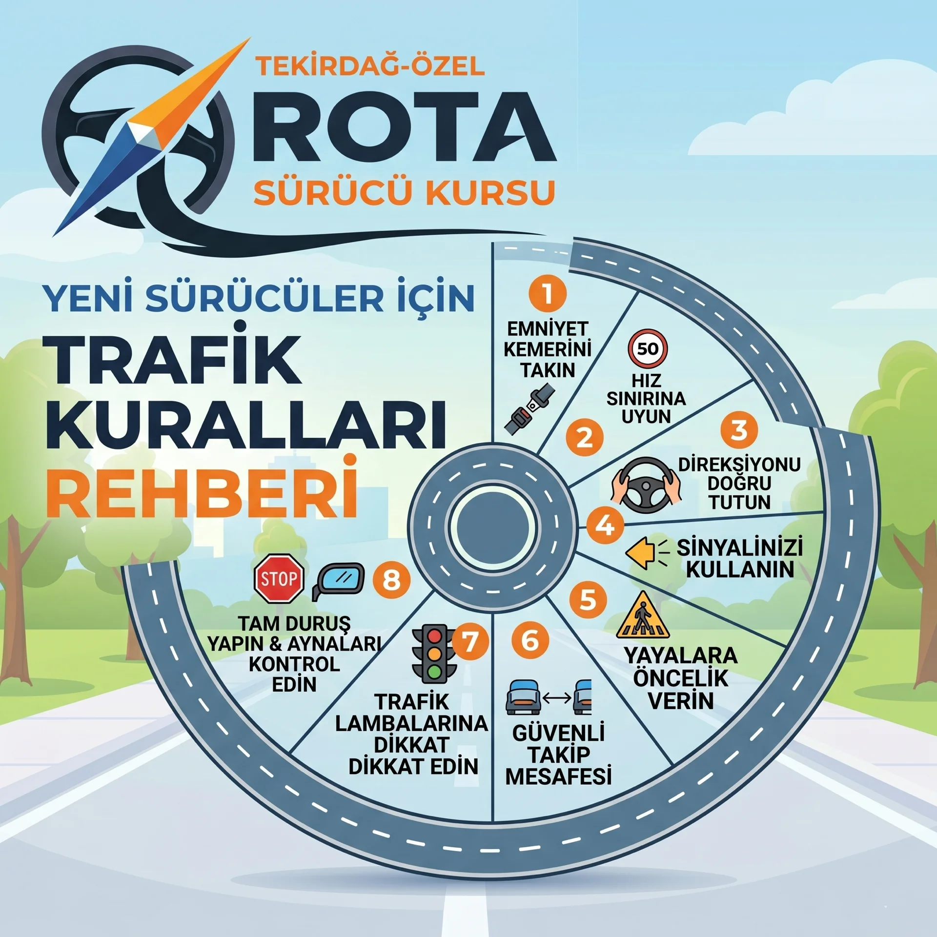 Yeni Sürücüler İçin Trafik Kuralları Rehberi
